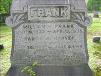 Frank, William H., Nancy A. (Harvey) and Rosella A